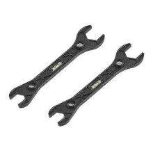 Plastic Shower Wrench with PPR Hose Nut Mixer Valve Faucet Mounting Tool Including Level Gauge Set of 2