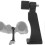 Datyson Metal Durable Black 1/4 Inch Screw Binocular Adapter Telescope Bracket Tripod Connecting Accessory 3