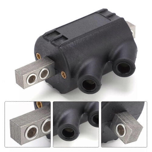 Durable 3 Ohm Dual Output Ignition Coil For Motorcycles - Engineered For Speed