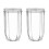 2 Pack Tall Jar Cup Replacement Compatible with Magic Blender 1