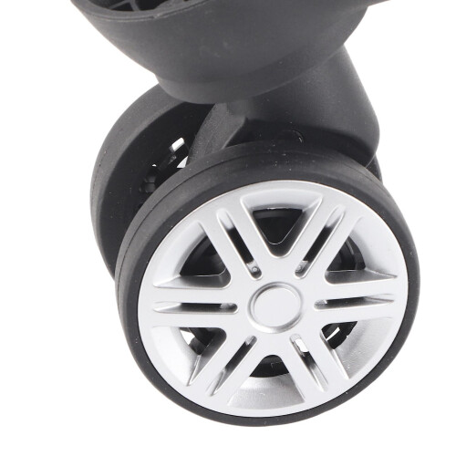 1Pair Outdoor Mute Double Row Large Wheel Draw?bar Box Code Case Suitcase Accessory 2