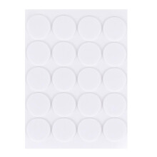 20 Sheets Double Sided Candle Wick Stickers Adhesive Tape for DIY Candle Making Heat Resistant Glue for Secure Wick Placement in Various Wax Types