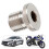2PCS Oxygen Sensor Curve Notched Nut Bung M18 X 1.5 Threads Iron 3