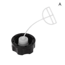 Tapa universal blanca para el dep??sito de combustible, compatible con desbrozadoras, cortadoras de setos y de c??sped de 43 cc a 52 cc.