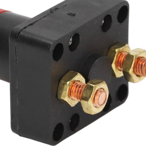 Battery Disconnect Switch ABS Insulation Case Copper Plated Inner Stud Large Current Battery Master Isolator 300A 2