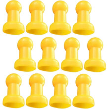 Tapas para postes de trampol??n: accesorios esenciales para 12 colchonetas de salto.