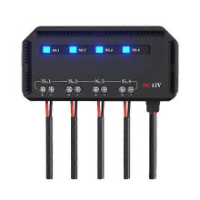 12V Fuse Block, Universal 20A Motorcycle Automotive Fuse Block Fuse and Relay Box Kit,Battery Fuse B