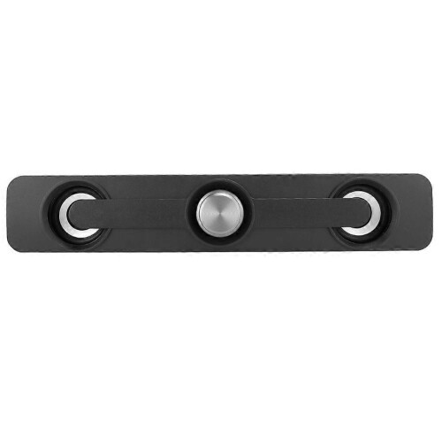 Computer Laptop Speaker Small Professional Speaker 3.5mm Universal Jack for NotebookBlack 1