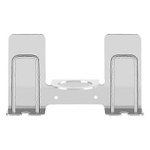 Stainless Steel Toothbrush Toothpaste Cups Holder Stand with Double Design Bathroom Organizer