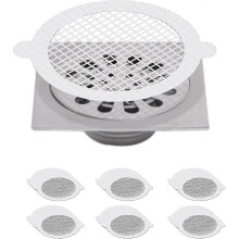 30 Pcs Shower Drain Hair Catcher, Kitchen Sink Filter, Non-Woven Fabric Hair Strainer for Bath & Shower (9cm)