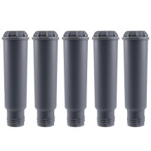 5 Stück Wasserfilterkartuschen für Kaffeemaschinen, passend für Melitta, Krups Claris F088 und Nivona Automatic