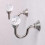 4 Pcs Crystal Curtain Holdbacks Hooks Drapery Tiebacks Tassel Holder 4