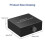 4-Way RCA Stereo Audio Switcher for DVD CD Player Speaker System Bidirectional Selector 5