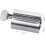 Pxcl Set Of 3 Stainless Steel Squeezer Toothpaste Holder, Rotating Toothpaste Dispenser, Rolling Tube Toothpaste Squeezer 4