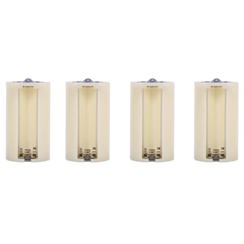 4pcs Universal 3 AA to D Size Parallel Battery Convertor Adapter Holder Cases Box White 1