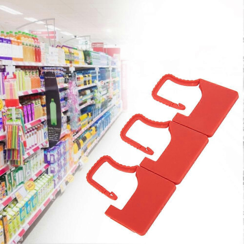 100Pcs Plastic Lock Disposable Seal Self locking Suitcase Shoes Bag Label Tag (Red) 2