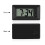 Black LCD Digital Car Dashboard Clock with Calendar & Stopwatch, Easy Setup 4