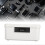 9L Capacity Lockable Storage Trunk for Files Document Organizer Double Layer Password Storage Locking Box White 4