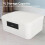 9L Capacity Lockable Storage Trunk for Files Document Organizer Double Layer Password Storage Locking Box White 5