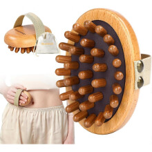 Wood Therapy Massage Tool for Belly Fat,Wooden Meridian Massage Body Brush for