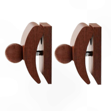 Soportes de pared para tapices, pinzas de madera para exhibir edredones, colgadores de mantas para alfombras y tapetes.