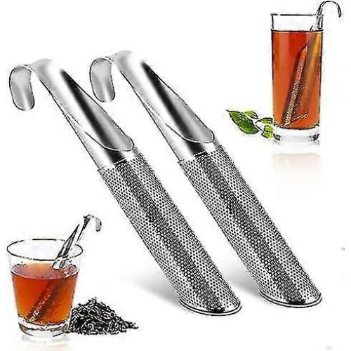 2 Pcs Tea Strainer, Tea Infuser For Loose Tea, Stainless Steel Tea Diffuser, Extra Fine Mesh Steeper 1