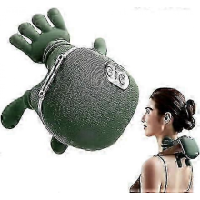 Shiatsu Massage Master For Shoulder Neck, Portable Electric Heated Massager For Pain Relief Deep Tissue Muscle Relax, Simulated Human Kneading