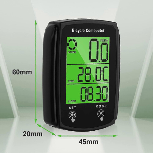 Bike Computer, Universal Ip54 Waterproof Bicycle Speedometer Odometer, Gps Cycling Computer With Lcd Backlight Display Touch Screen, Automatic Start/s 2