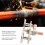 Welding Magnet Head Iron Insulation Board Double Ground Connector Spotter Tool 4mm 5