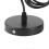 E26 Vintage Pendant Light Holder with Pull Chain Switch Lamp Base Ceiling Mounted (Black) 3