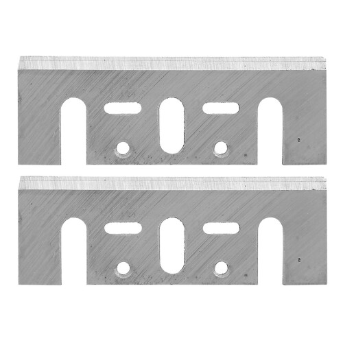 A Pair HSS Woodworking Manual Electric Planer Replacement Blade for Handheld Planer 1