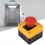Emergency Stop Switch Bright Easy Operation Plastic Practical Emergency Stop Button For Contactors 4
