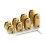 Motorcycle Reusable Brass Wheel Spoke nce Weights Refill Kits 8pack 2