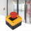Emergency Stop Switch Bright Easy Operation Plastic Practical Emergency Stop Button For Contactors 6
