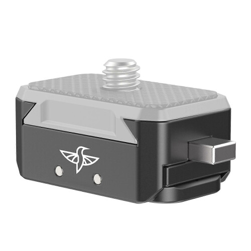 Aluminum Alloy Quick Release Mount Base with Magnetic Action Camera Mount Interface 2