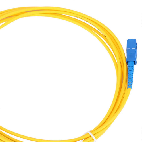 Glasfaser-Patchkabel 20 m, Singlemode-Glasfaser, Sc APC-Sc UPC 2