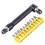 L Shape 1/4 Inch Hex Socket Wrench Double Head with Various Screwdriver Bits Hand Tool 2