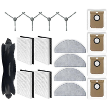 Compatible with G50 Hybrid, L60 Hybrid / L60 Hybrid Vacuum Parts Main Side Brush Hepa Filter Mop Cloth Dust Bag