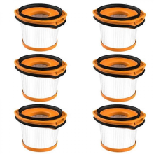 6Pcs Replacement Filter Compatible with Shark Wandvac System WV360 WS620 WS630 WS632 Cordless Stick Vacuum,Compa