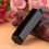 1pc Natural Black Obsidian Crystal Stone Point Healing Hexagonal Wand Column 4