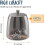 Stainless Steel Ashtray With Lid.windproof Cigarette Ash Trayblack 5