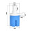 Automatic Water Level Control Valve Float Water Tank Inlet Valve 2
