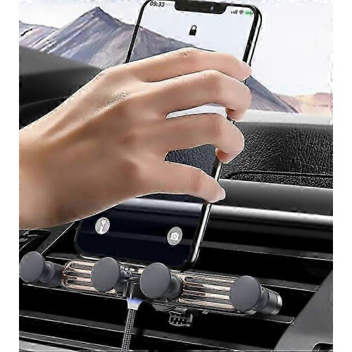 Dashboard Car Phone Holder Mount 360 Degree Rotation with Clip Multi-Function Universal Compatible with Ph 2