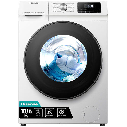 Hisense Hisense WDQA1014EVJM 60cm Freestanding 10 KG Front Load