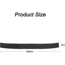 Car Trunk Protection Tape Crash Scratch Bumper Universal 104cm , Easy To Install