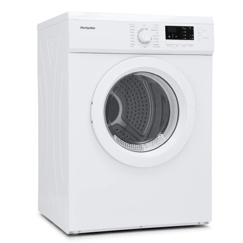 MONTPELLIER Montpellier MVSD7W Freestanding 7kg Vented Sensor Tumble Dryer