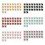 26Pcs Heart Corner Bookmarks PU Leather Corner Page-dark brown 2