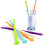 5 Pack Creative Cute Hand Shaped Stirrers - Tea Milk Coffee Juice Drink Muddler 3