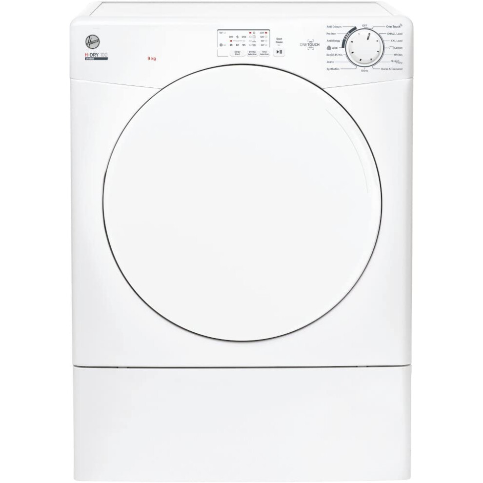 Hoover Hlev9lf 9Kg Vented Tumble Dryer In White