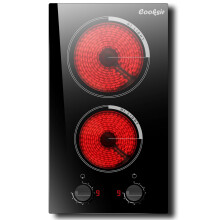 Cooksir Elektrokochfeld 12 Zoll, 110v Countertop Elektroherd Top